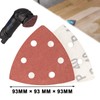 FEIHU Delta Sandpaper Triangular Sander, Pack of 60 Sandpaper for