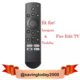 Unbranded NS-RCFNA-19 New Universal Remote for Insignia & Toshiba fire Edit TV NS-RCFNA-21