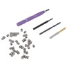 54 Pcs Thread Repair Kit M3x0.5x2D Thread Inserts Damaged Threads