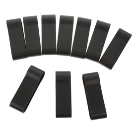 SUPVOX 10pcs Elderly Walking Cane Fixing Clip Lightweight Easy to Install Durable Accessory for Walking Sticks and Trekking Poles Convenient and Portable Bonding Rings for Seniors