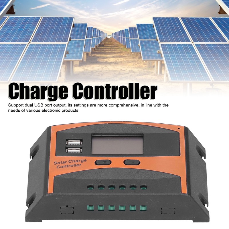 12V/24V Solar Charge Controller IP32 Waterproof High Efficient PWM Solar