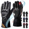IRON JIA'S Guantes de Motocicleta para Invierno, con Pantalla táctil,