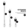NEIKO 00295A 3/8" Drive Locking Extension Bar Set, 3 Piece,