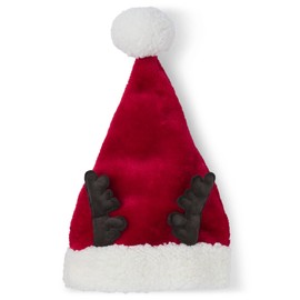 Gymboree,and Toddler Christmas Raindeer Kids Hat,Reindeer Santa,2T-3T