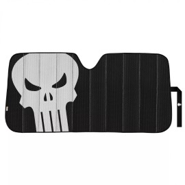 Plasticolor Punisher Logo Matte Accordion Sunshade