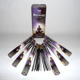 New: Hem Divine Harmony Hexa Incense Stick, 6packs X 20 Sticks= 120 Sticks