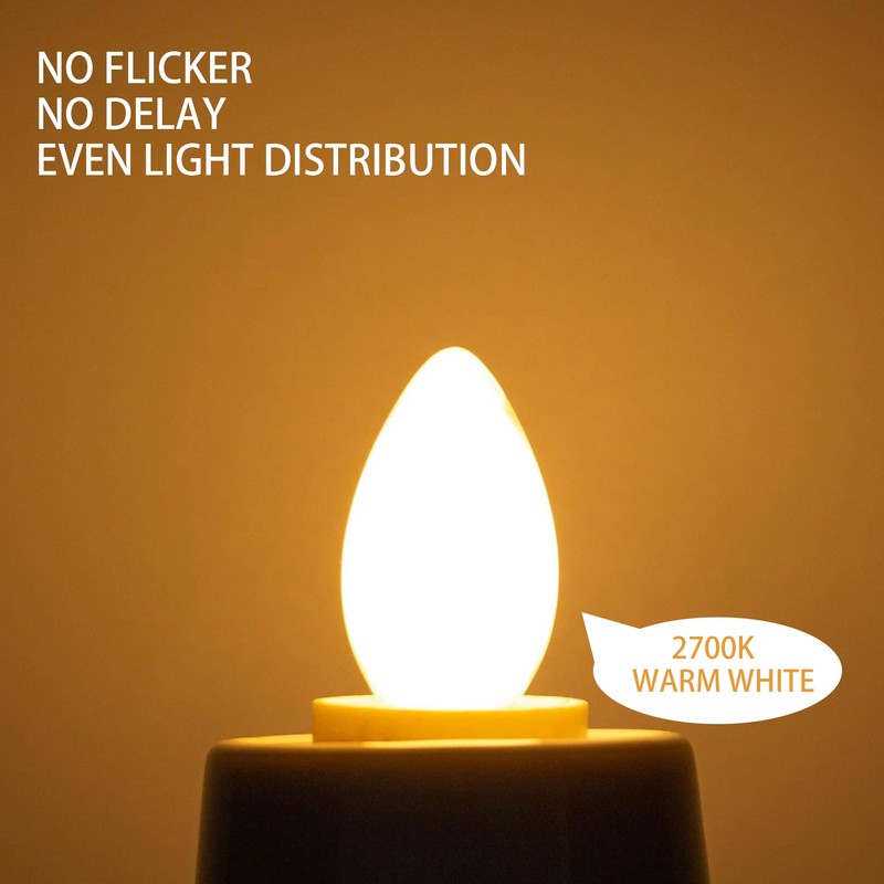 Grensk Low Watt Led Light Bulbs 0.5W Equivalent 5W Incandescent