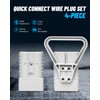 ANCHImsr Kit 350 Amp 4Pcs Connectors Plugs 350A Quick Connect