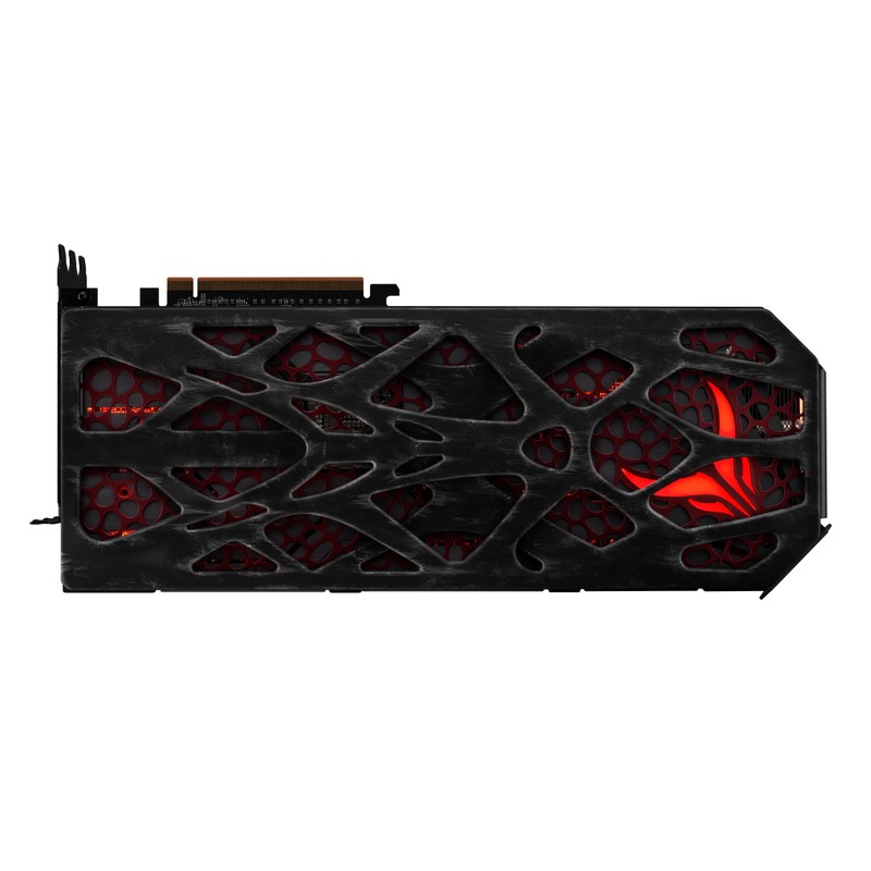 PowerColor Devil Skin Swappable Backplate - Generative (for Red Devil