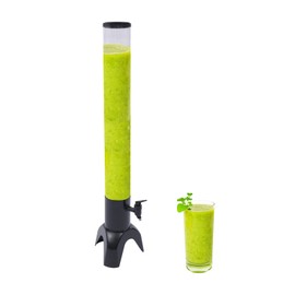 Beer Tower Dispenser 3L/100oz Beverage Dispenser with Ice Tube, Perfect Drink Dispensers for Parties Bars Party Restaurants, Drink Tower