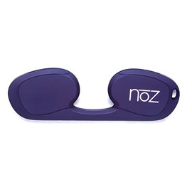 Noz Nose Pinching Armless Reading Glasses Navy Blue (Case Only) Men Women Keychain Hard Case Mini Slim Thin Compact