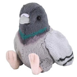 San Lemon Fluffies Pigeons GY S P-9572 Plush Toy 4.7 x 7.5 x 5.9 inches (12 x 19 x 15 cm)