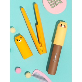 Kakao Friends Portable Cordless Mini Curling Iron / 카카오프렌즈 휴대용 무선 미니 고데기