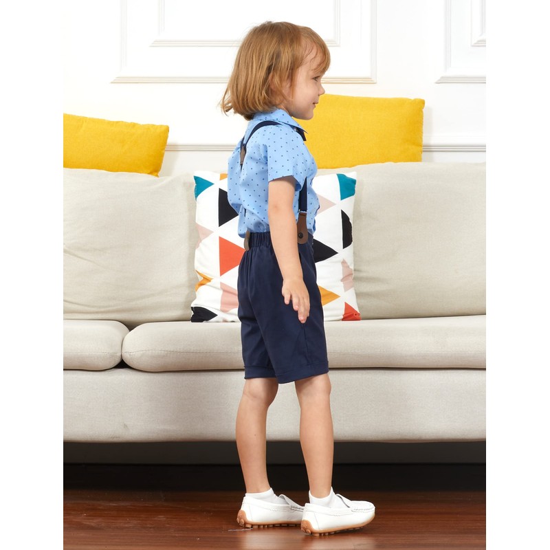 A&J DESIGN - Conjunto de tirantes para bebé y caballero,