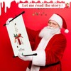 Syhood Christmas Left Right Pass Gift Game, Christmas Hanging Scroll