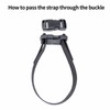 KTHZI 6 Sets 25mm Plastic Buckle Clip,Side Release Buckle with