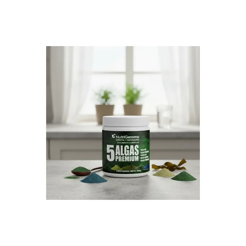 Polvo 5 Algas Premium Nutrigenoma Bienestar Interior Oferta