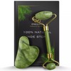 Gua Sha and Face Roller Set Jade Facial Beauty Body