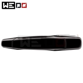 Unbranded Black 1PC Exterior Rear Left Door Handle For 2007-2013 Tahoe Silverado Yukon
