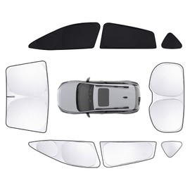 SHINELINERS 8pcs Car Window Shades for Subaru Crosstrek 2024 2025 2026 Accessories,Windshield Side Rear Full Sunshade,Sun Visor UV Blocking, Privacy Protection and Blackout for Camping Outdoor