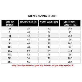 Motorcycle Vest for Men-Brown Leather Vest Classic Western Style Biker Vest for Men-Club Riding Vest Riding Gear (4XL)