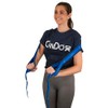 CanDo Multi-Grip Exerciser Plus, 6 Foot Exerciser, 9 Loops, Blue
