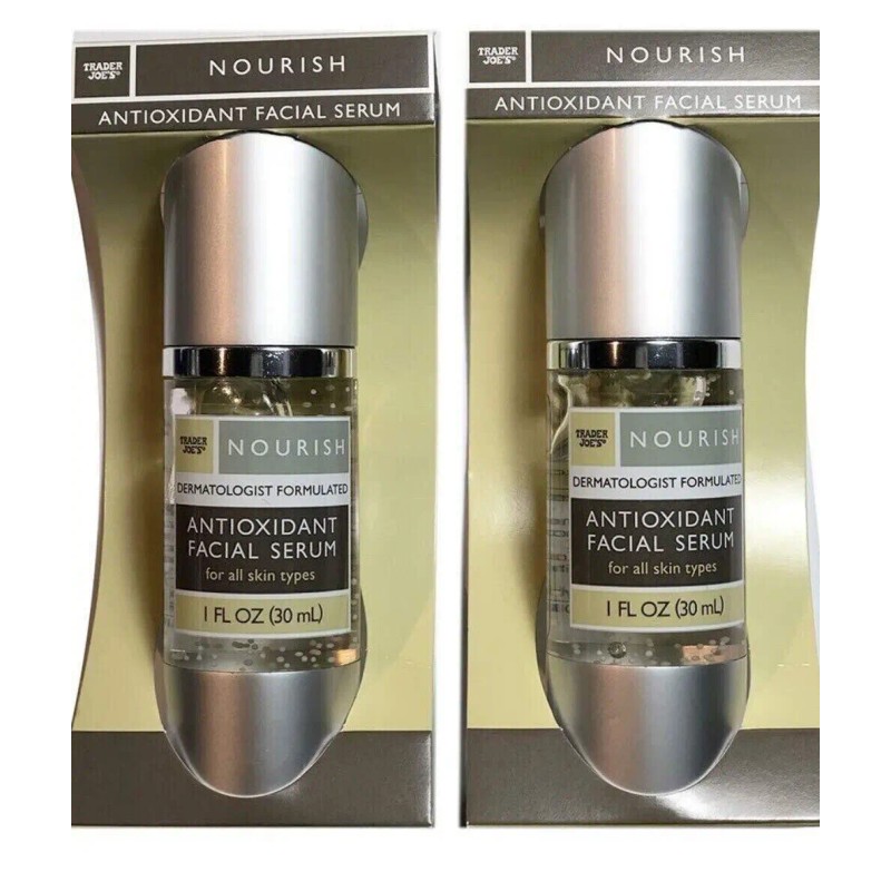 Trader Joe's 2 Pack Trader Joe's Nourish Antioxidant Facial Serum