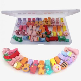Paifeancodill 26 Pcs Girls Hair Clips Barrettes, Kids Child Hair Clips Pretty Hairpin snap Bow Toddler Girls Baby pin Hair, Lovely Animal Shape Clips Baby Toddler Hair Clips, Cute Hair Accessories (Animal)