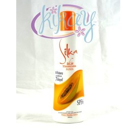 Silka Skin Whitening Papaya Lotion (200ml) by Silka