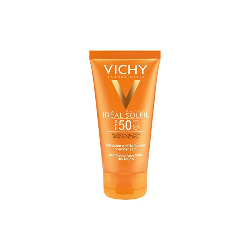 VICHY Protector Solar Facial Toque Seco FPS 50+ Vichy Ideal