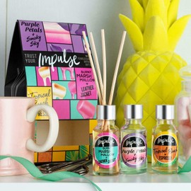Impulse Wild & Fearless Reed Diffusers in a Gift Box Gift Set Christmas Gifts for Her 3 Piece