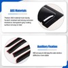 Side Window Deflectors Compatible with Ford Ranger 2024 2025, ABS