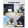 SUPERDANNY Solar Motion Sensor Outdoor Flood Lights with 113 Bright