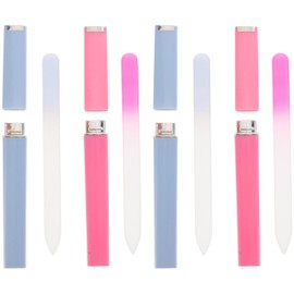 Vaguelly 4pcs Nail Sanding Strips Gentle Nail Grinding Tools for Women Manicure Equipment Glass Files for Polishing