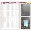 Gonail gradient stencil stickers, choose 6 types (H-026~H-031), 1 piece, #5 H-030 / Gonail 그라데이션 스텐실 스티커 6종 택1 (H-026~H-031), 1개, #5 H-030