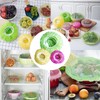 Elastic Food Storage Bags Set, 60 Pieces, Reusable Food Covers,