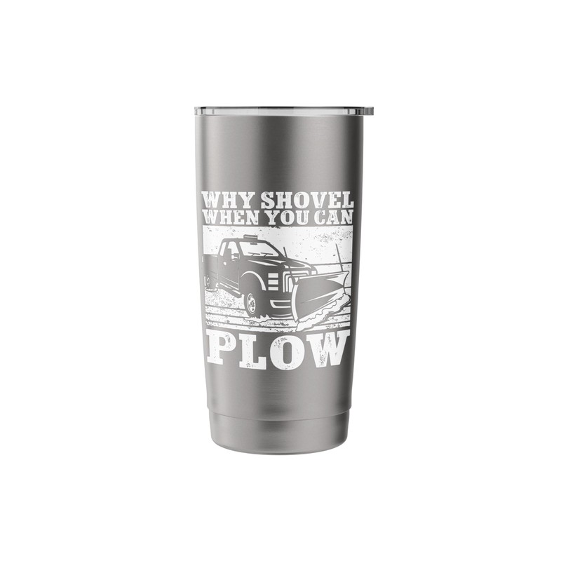 Why Shovel When You Can Plow Snow Plow Driver Operator