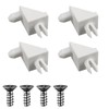 UnibLn 101558 Cabinet pegs for Shelves - Shelf Support pegs