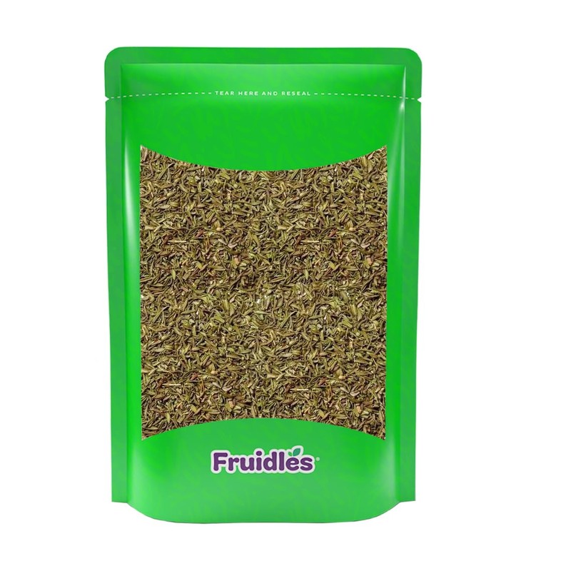 Whole Thyme Leaves, Non-GMO, Freshly Packaged in Resealable Bag (4