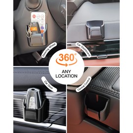 DTPDTT Key Fob Holder for Car Dashboard, Easy Key Access, Key Mount Organizer, White Elephant Gifts for Adults,Comes with Strong Stickers