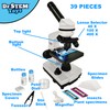 Ben Franklin Toys 39 Piece Microscope Kit for Kids with
