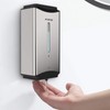 Automatic 1100ml Soap Dispenser Commercial Wall Mounted Stainless Steel Finish