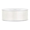 Libetui 25 Metres Satin Ribbon Cream White 25 mm Decorative