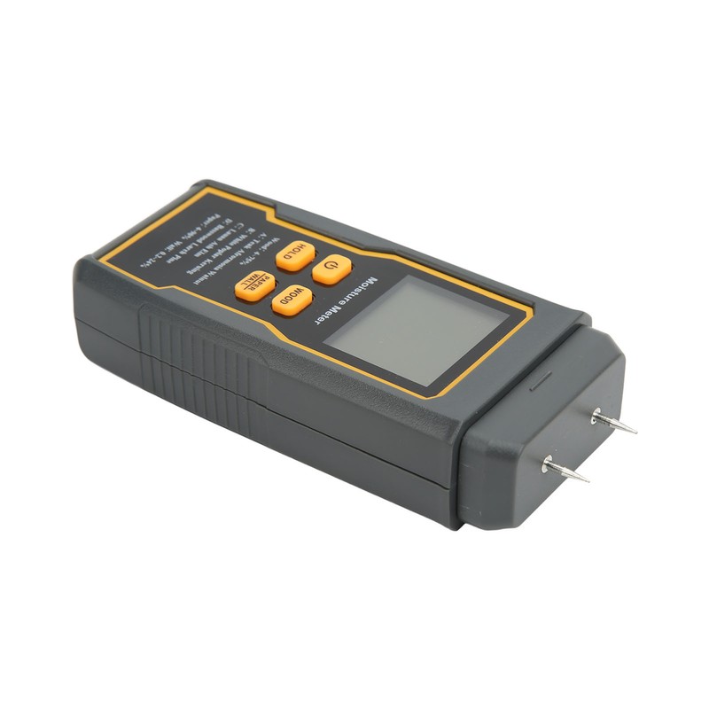 Pin Type Digital Moisture Meter 4 Measurement Modes Backlight LCD