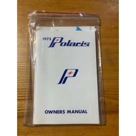 Polaris NOS Polaris 73 1973 Owners Manual Vintage TX Colt Mustang Charger 295 340 530 SS