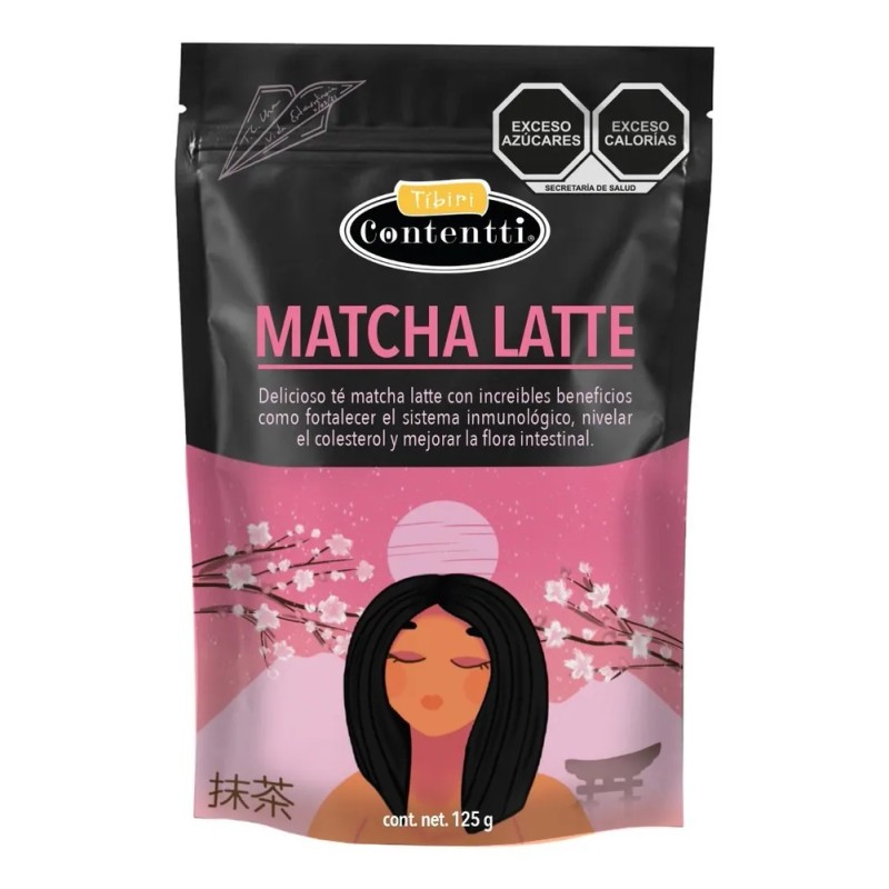 Te Matcha 125 G Tibiri Contentti Fácil Preparación.