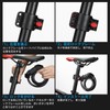 Akkerds Bicycle Lock, Wire Lock, Bicycle Lock, Length 47.2 inches