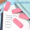 ZZTX 12 Pack Pink Erasers Pencil Erasers for Kids, Large