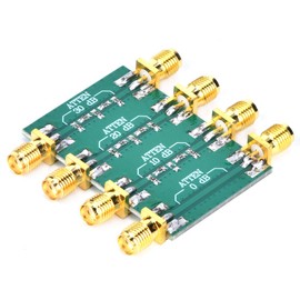 SMA Double Female Head Fixed Attenuator Consistency Good Uniformity RF Attenuator Adjust the Size of Signals in the Circuit for Electronic Devices