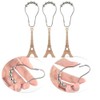 brandname Shower Curtain Hooks with Paris Eiffel Tower Decorative Bathroom